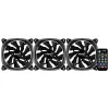 Aerocool ASTRO12PRO komplekt 3 ventilaatorit PC 12cm LED RGB vibratsioonivastane kaugjuhtimispult