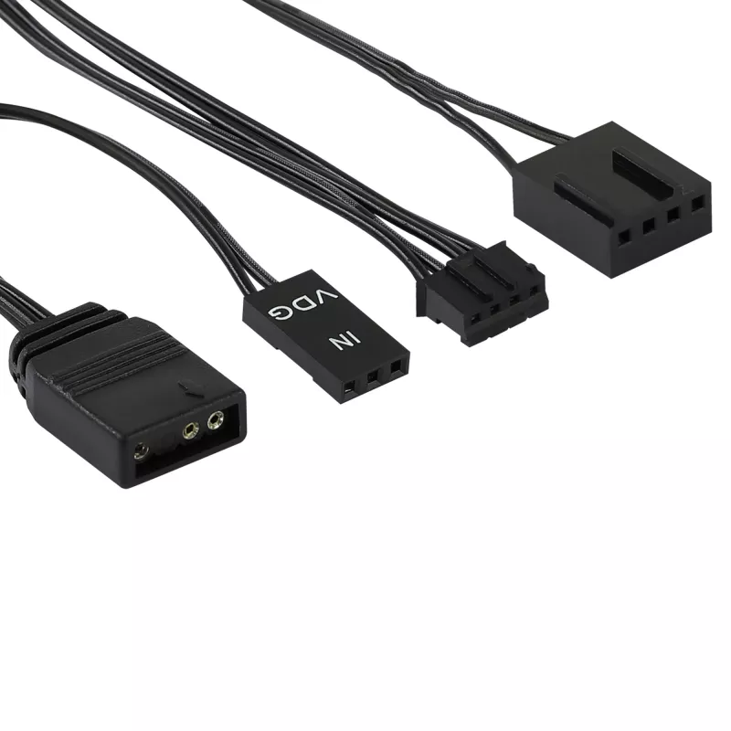 Aerocool ASTRO12PRO komplekt 3 ventilaatorit PC 12cm LED RGB vibratsioonivastane kaugjuhtimispult