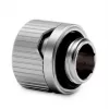 Liitmik EKWB HDC 12 — messing, titaanviimistlus, kõrgus 15 mm, läbimõõt 20 mm, toru Ø 12 mm