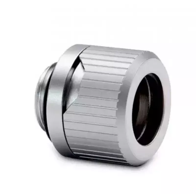 Liitmik EKWB HDC 12 — messing, titaanviimistlus, kõrgus 15 mm, läbimõõt 20 mm, toru Ø 12 mm