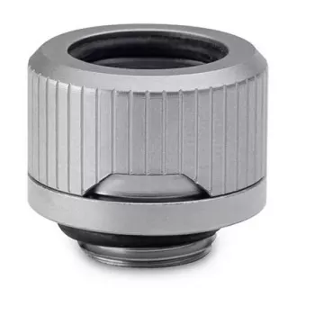 Liitmik EKWB HDC 12 — messing, titaanviimistlus, kõrgus 15 mm, läbimõõt 20 mm, toru Ø 12 mm
