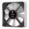 Ventilaator APNX FP2-120 PWM ARGB, maksimaalne õhuvool 83,87 cfm, valge