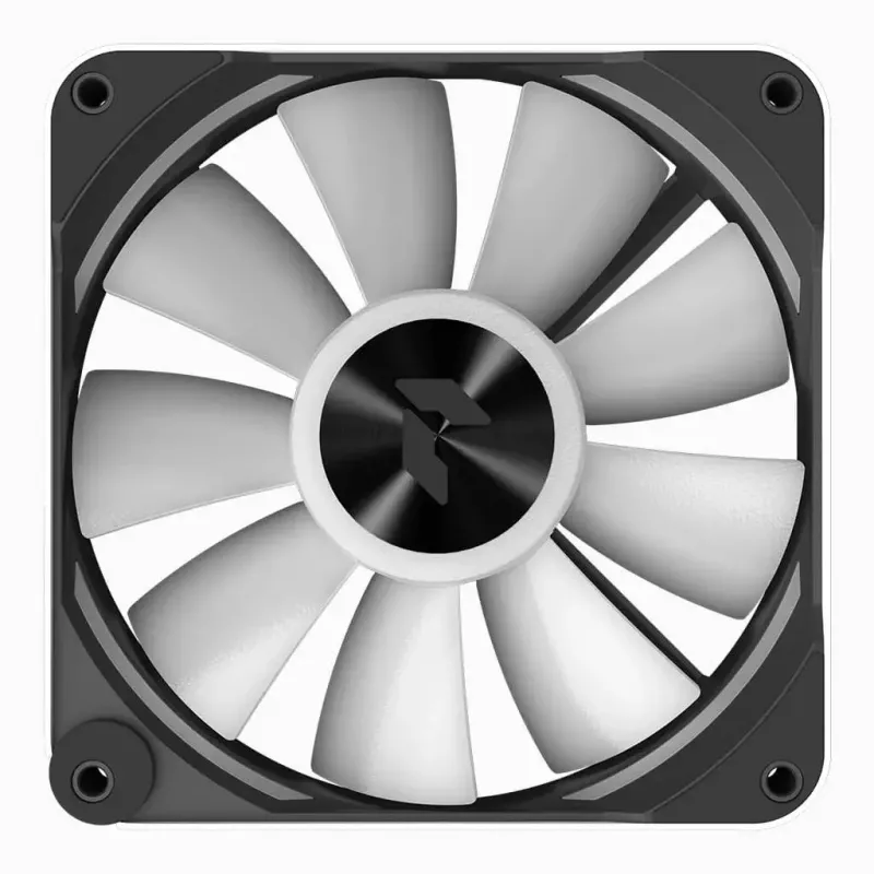 Ventilaator APNX FP2-120 PWM ARGB, maksimaalne õhuvool 83,87 cfm, valge