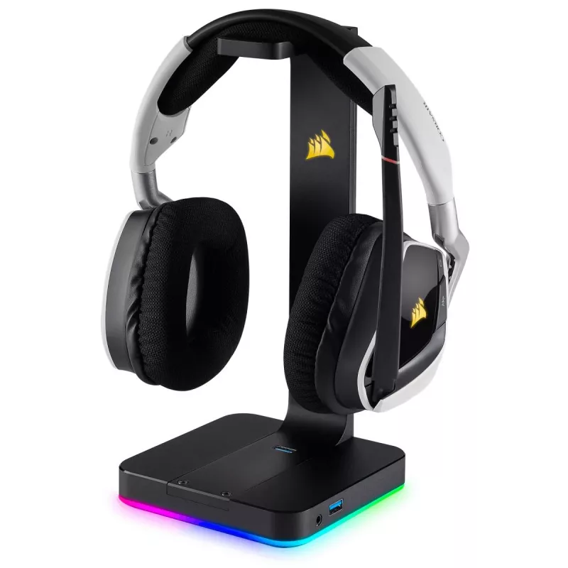 CORSAIR Peakomplekti alus - St100 RGB Premium - 7.1 ruumiline heli - kohandatav RGB-valgustus