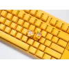 Ducky One 3 kollane TKL klaviatuur mängimiseks USB mehaaniline juhtmega