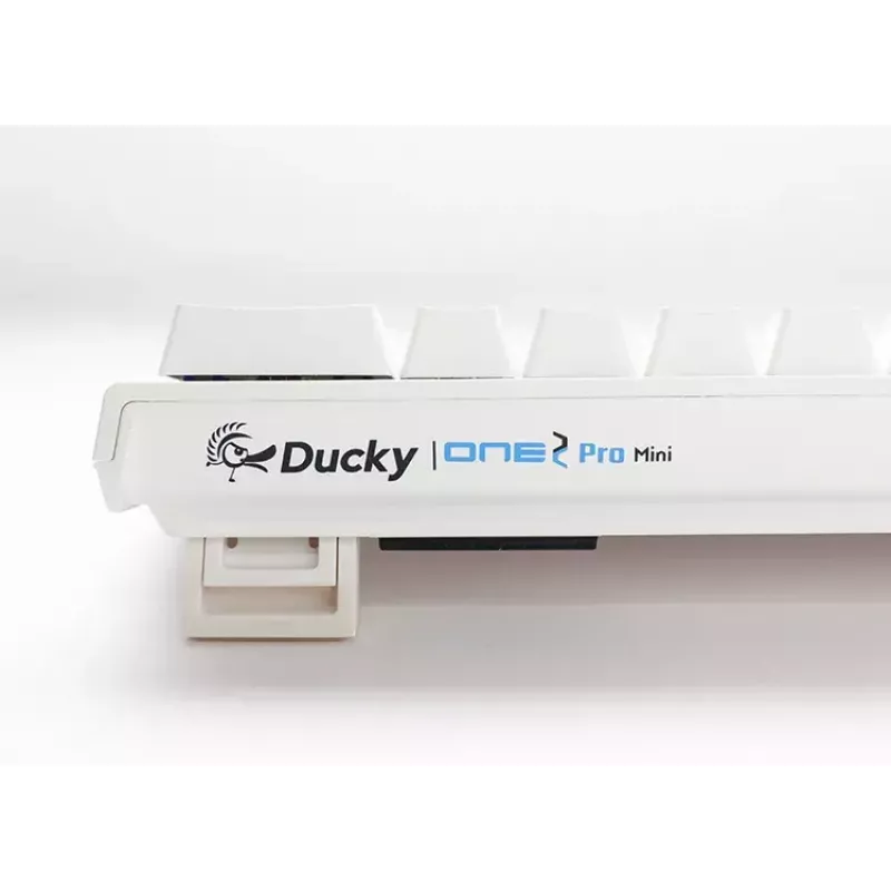 Ducky DKON2061ST klaviatuur USB QWERTY US International valge mini mehaaniline RGB LED