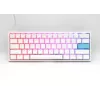 Ducky DKON2061ST klaviatuur USB QWERTY US International valge mini mehaaniline RGB LED