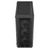 Aerocool PRISMBKV3 PC korpus ATX must 4 ventilaatorit ARGB ees külg külg karastatud klaas