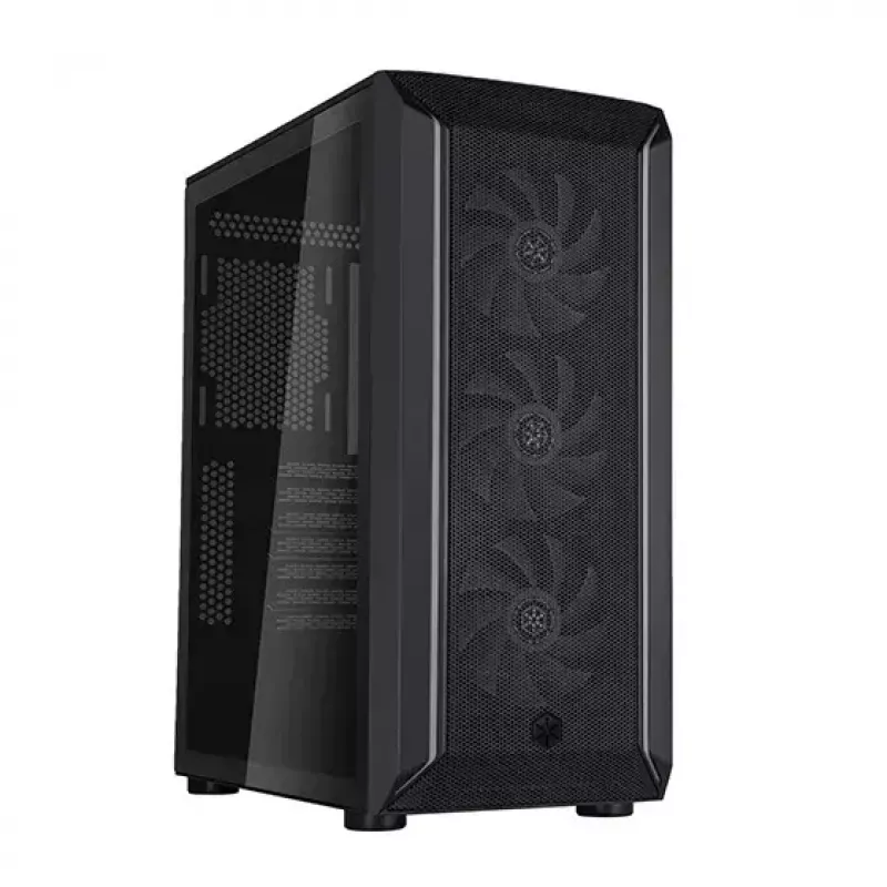 PC korpus Silverstone FARA 511Z Midi Tower must