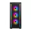 PC korpus Silverstone FARA 511Z Midi Tower must