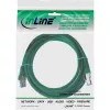 InLine patch-kaabel S/FTP PiMF Cat.6A halogeenivaba 500 MHz roheline 2 m