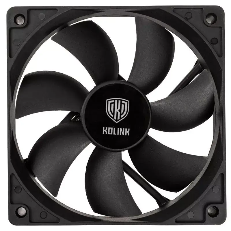 Arvutikorpuse ventilaator Kolink Classic HDB 120 mm, 1500 p/min, 52.15 CFM, must