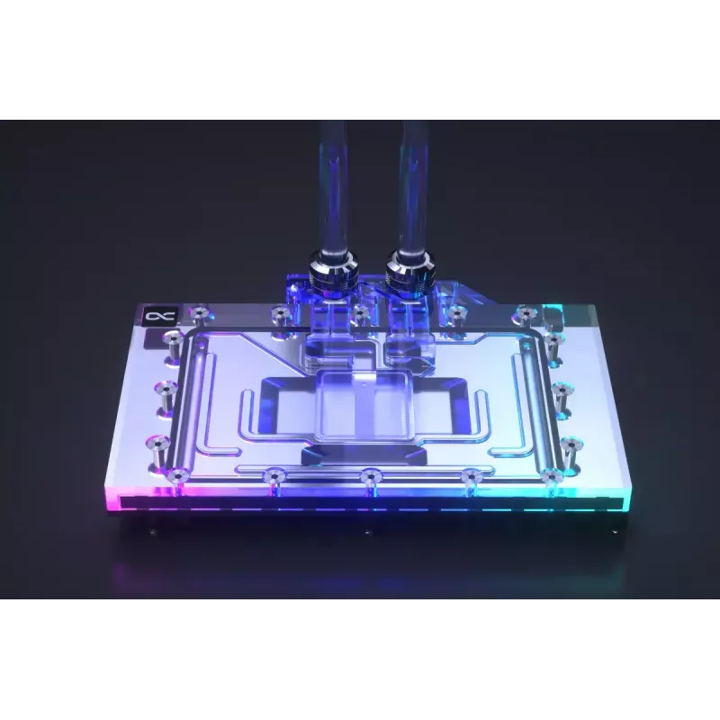Veeblokk + tagaplaat Alphacool GPX-N akrüül alumiinium vask must 144,3x198,6x35,9mm