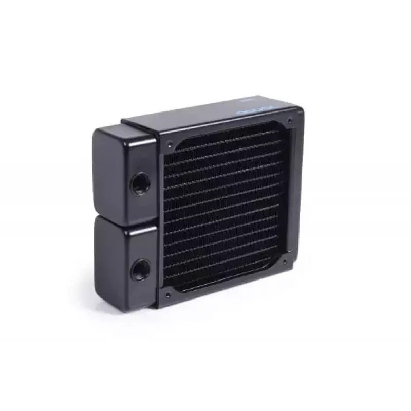 Radiaator Alphacool 14472 messing vask roostevaba teras must 124 mm