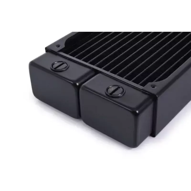 Radiaator Alphacool 14472 messing vask roostevaba teras must 124 mm
