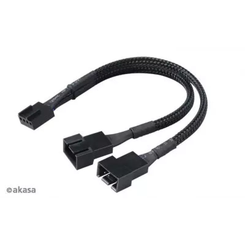 Akasa ventilaatorijagajate komplekt AK-CBFA04-KT04 — 4-pakend PWM-ventilaatorijagaja kaablid