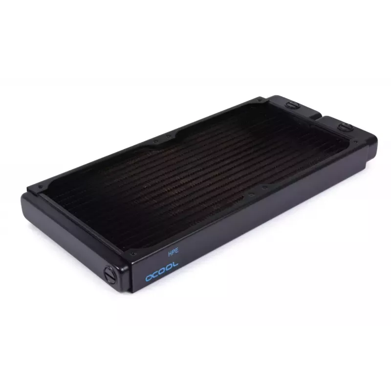 Radiaator Alphacool 14378 messing vask teras must 144 mm 314,5 mm 30 mm