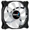 AEROCOOL COSMO12FRGB 120 mm arvutikorpuse ventilaator, 1000 p/min, 15 RGB LED-i, Molex pistik, 3,72 W, must