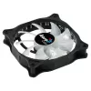 AEROCOOL COSMO12FRGB 120 mm arvutikorpuse ventilaator, 1000 p/min, 15 RGB LED-i, Molex pistik, 3,72 W, must