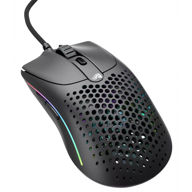Glorious Gaming Glorious Model O Wired 2 - Matt Must, Paremakäeline, Optiline, USB Type-A, 26000 DPI, 1 ms, Must