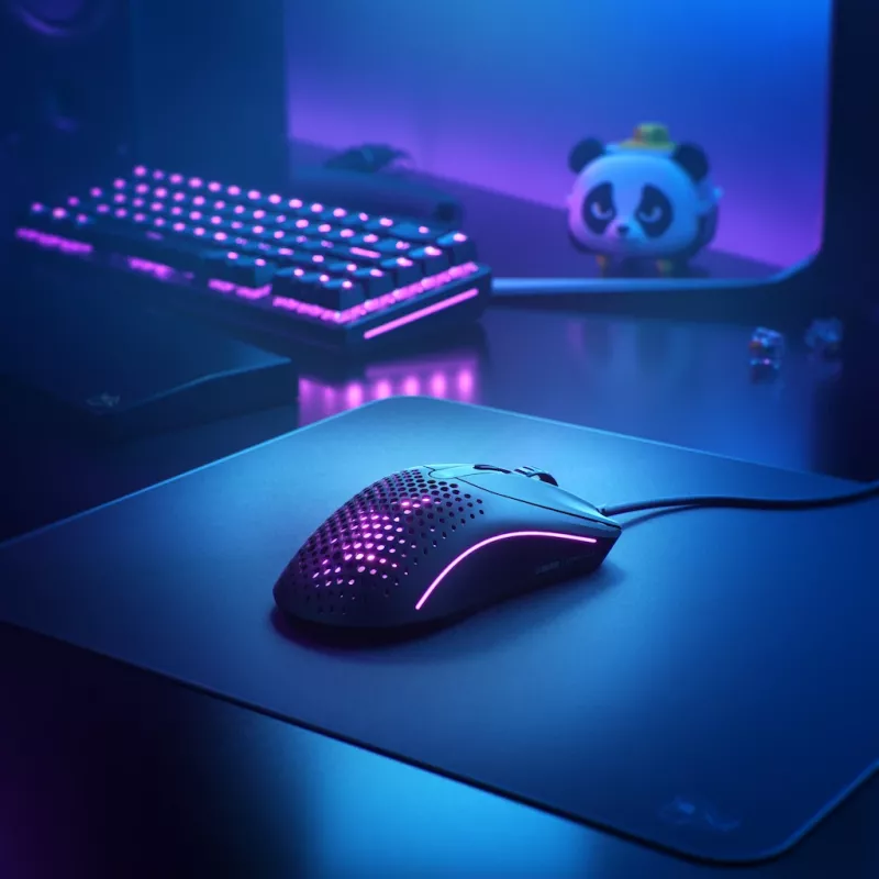 Glorious Gaming Glorious Model O Wired 2 - Matt Must, Paremakäeline, Optiline, USB Type-A, 26000 DPI, 1 ms, Must