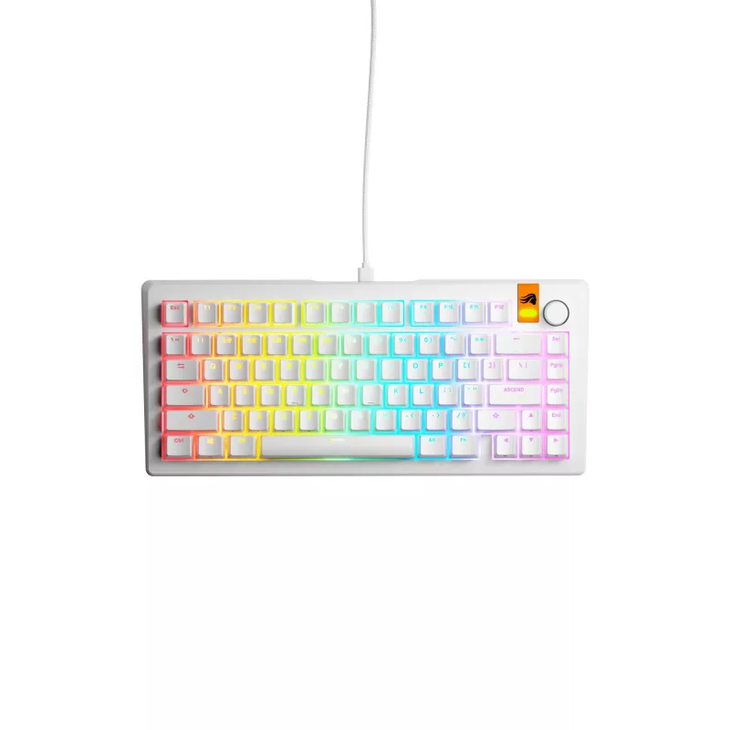 Mehaaniline klaviatuur GLORIOUS GMMK 3 HE 75% Juhtmega Valge USA paigutus