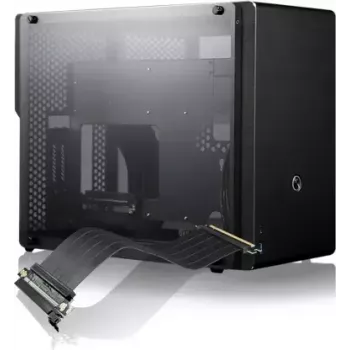 Arvutikorpus RAIJINTEK Ophion M Evo ALS Midi Tower Must, Läbipaistev