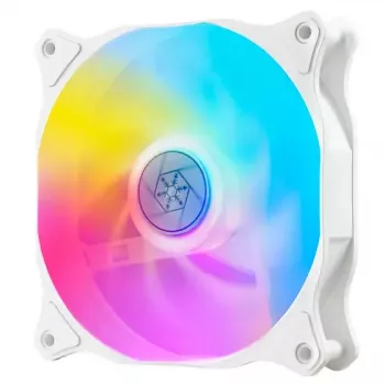 Ventilaator Silverstone Air Blazer 120RW 120mm 600-2200 RPM valge