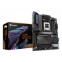 GIGABYTE X870E AORUS PRO emaplaat – toetab AMD Ryzen 9000 protsessoreid, 16+2+2 faasi digitaalne VRM, kuni 8000 MHz DDR5 (OC), 3xPCIe 5.0 + 1xPCIe 4.0, Wi-Fi 7, 2.5GbE LAN, USB 4