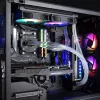 RAIJINTEK EOS 12 RBW ADD 120 mm hüdraulilise laagriga PWM ventilaator, 2 tk, must/valge