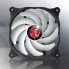 RAIJINTEK EOS 12 RBW ADD 120 mm hüdraulilise laagriga PWM ventilaator, 2 tk, must/valge