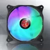 RAIJINTEK EOS 12 RBW ADD 120 mm hüdraulilise laagriga PWM ventilaator, 2 tk, must/valge