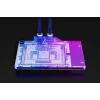 Vesiblokk + tagumine plaat Alphacool 13456 Akrüül Alumiinium Must Hõbedane Läbipaistev