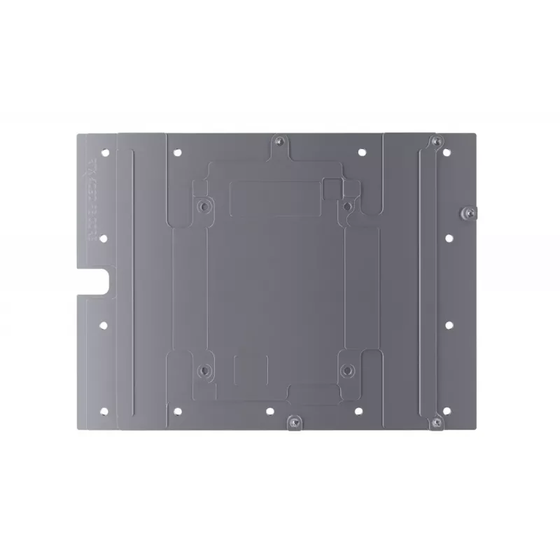 Vesiblokk + tagumine plaat Alphacool 13456 Akrüül Alumiinium Must Hõbedane Läbipaistev