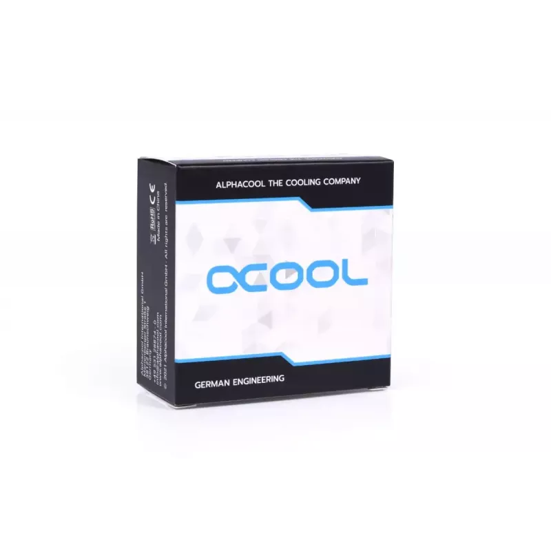 Liitmik Alphacool 17603 messing kroom 24 mm laius 22,5 mm sügavus 18,5 mm kõrgus