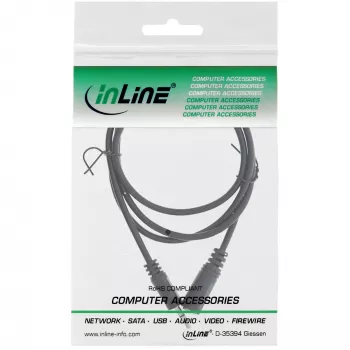 InLine helikaabel 3,5 mm stereopistik / pesa 3 m