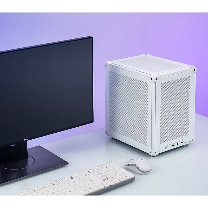 PC korpus Jonsbo C6 Mini Tower valge