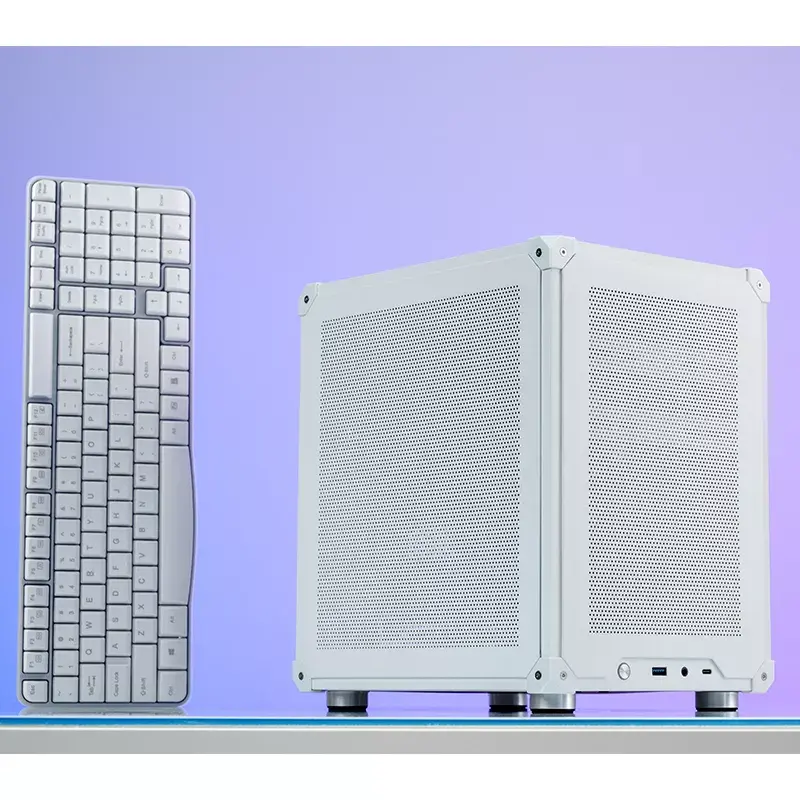 PC korpus Jonsbo C6 Mini Tower valge