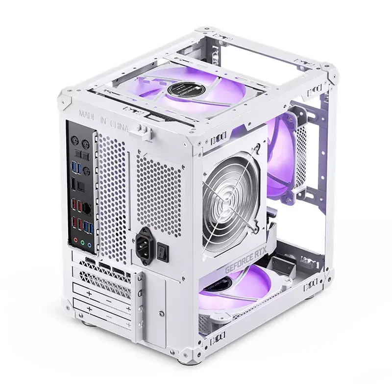 PC korpus Jonsbo C6 Mini Tower valge