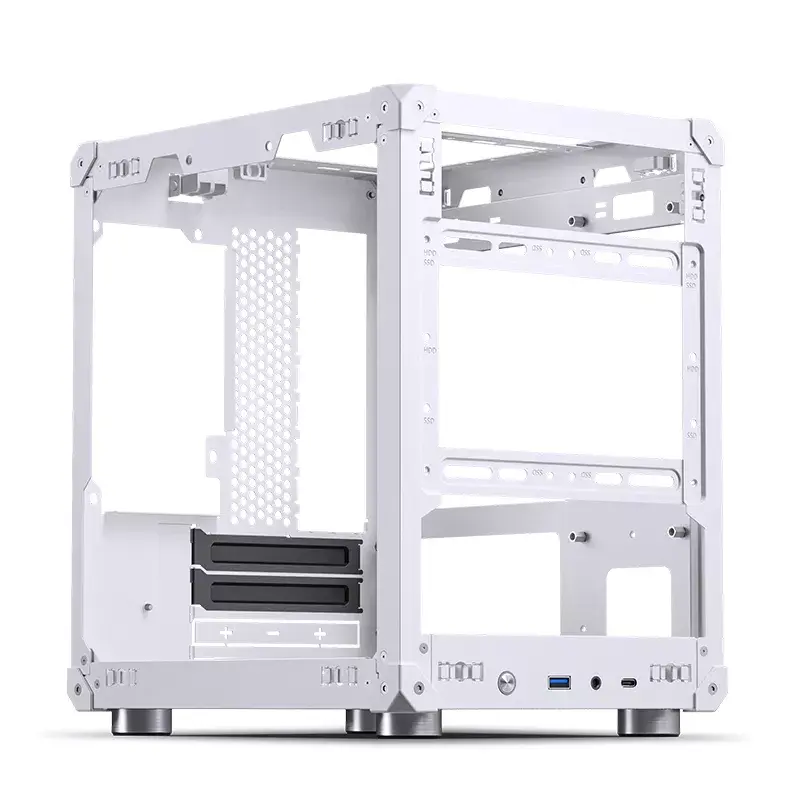 PC korpus Jonsbo C6 Mini Tower valge