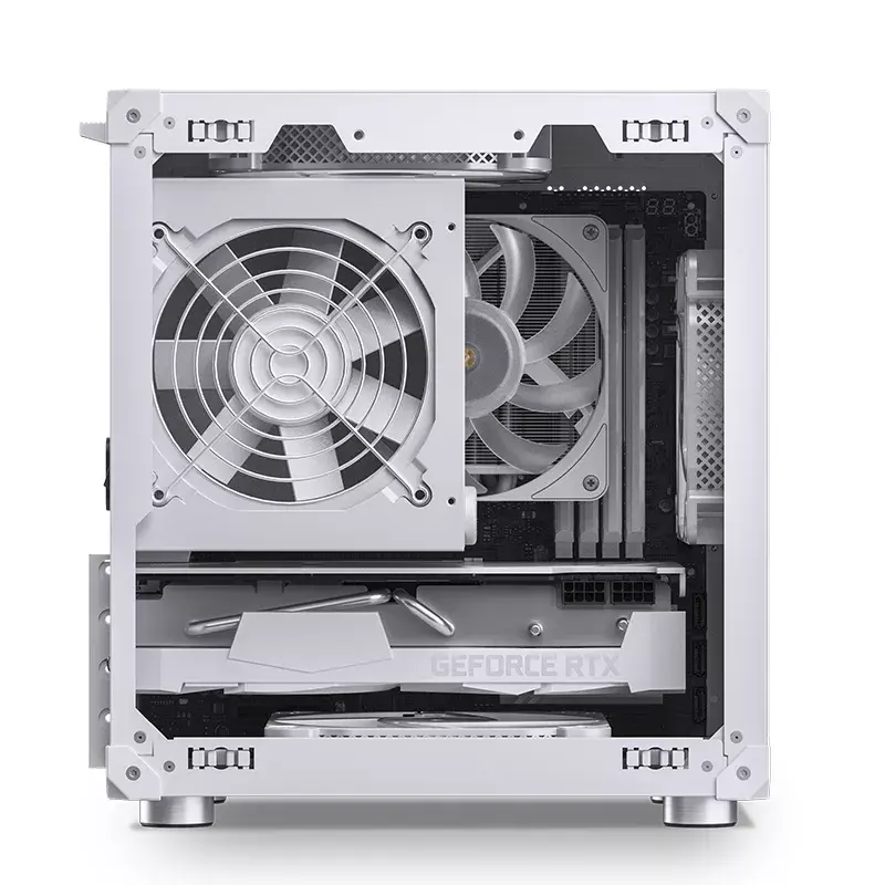 PC korpus Jonsbo C6 Mini Tower valge
