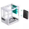 PC korpus Jonsbo C6 Mini Tower valge