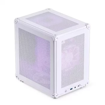 PC korpus Jonsbo C6 Mini Tower valge