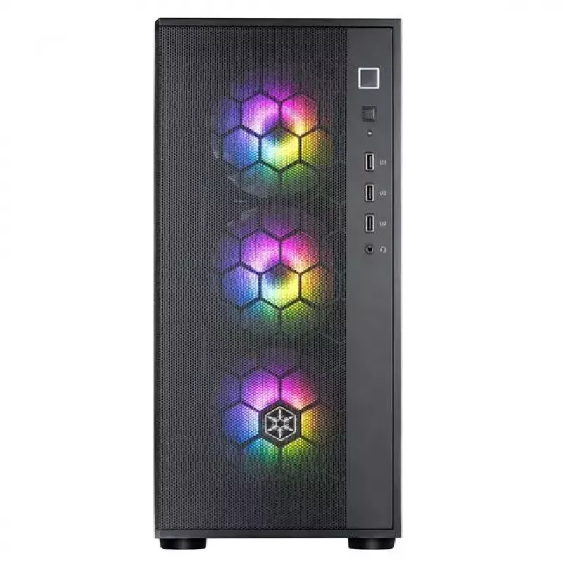 PC-korpus Silverstone FARA R1 PRO V2 Must ATX micro ATX Mini-ITX 3x120 mm ventilaatorit