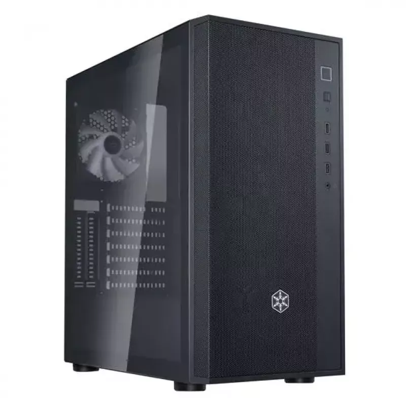 PC-korpus Silverstone FARA R1 PRO V2 Must ATX micro ATX Mini-ITX 3x120 mm ventilaatorit