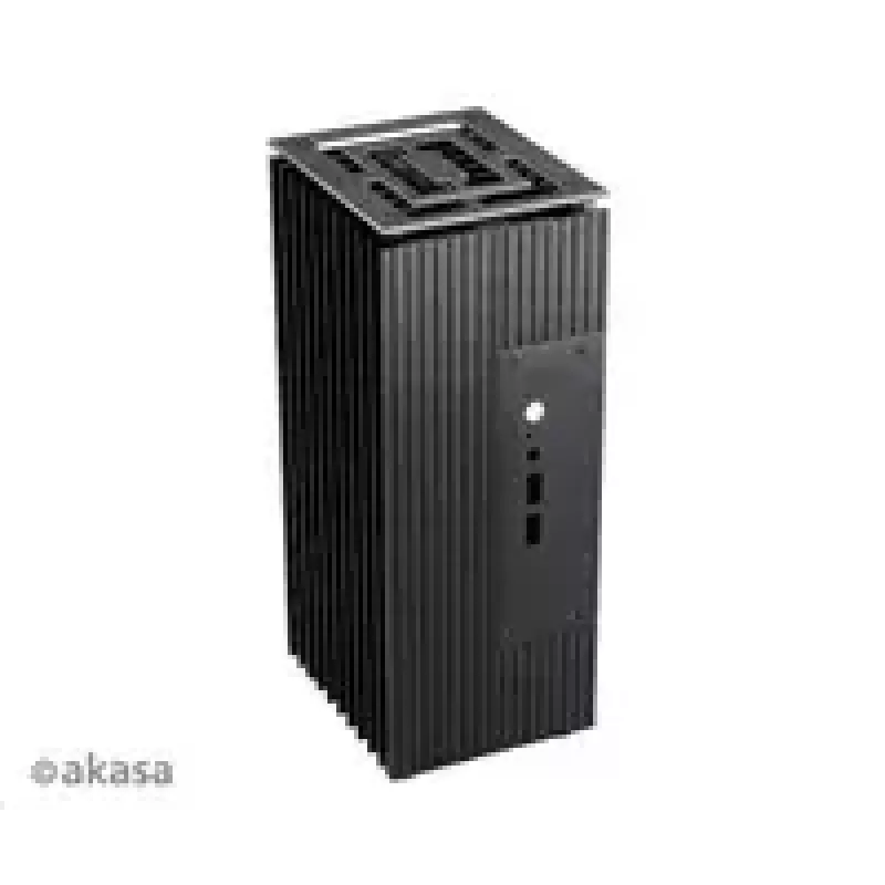 Arvutikorpus Akasa A-NUC45-M1B Mini-ITX Must