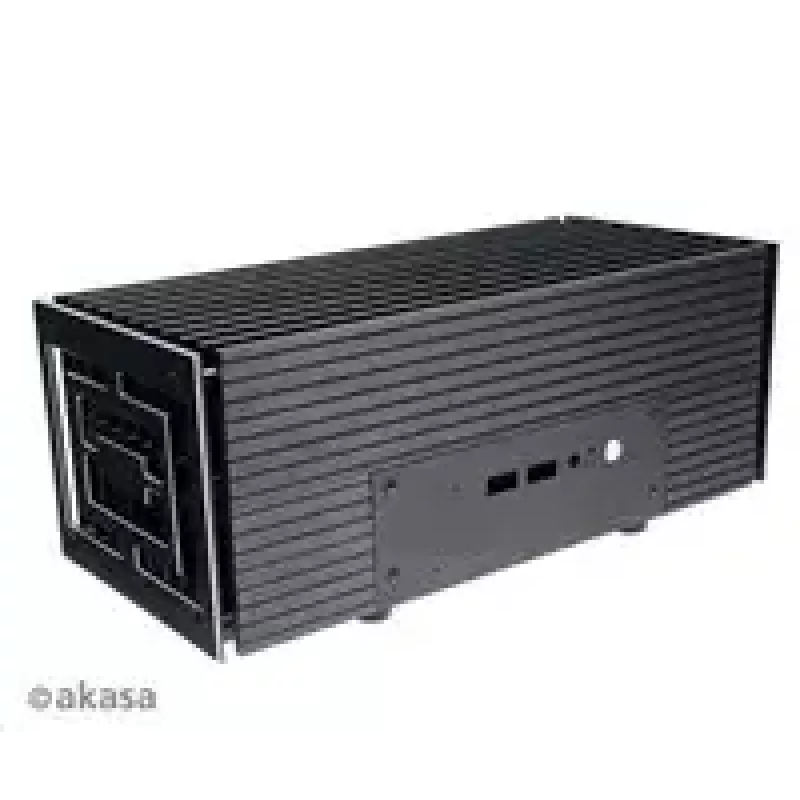 Arvutikorpus Akasa A-NUC45-M1B Mini-ITX Must
