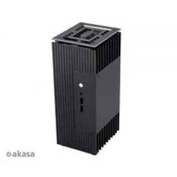 Arvutikorpus Akasa A-NUC45-M1B Mini-ITX Must