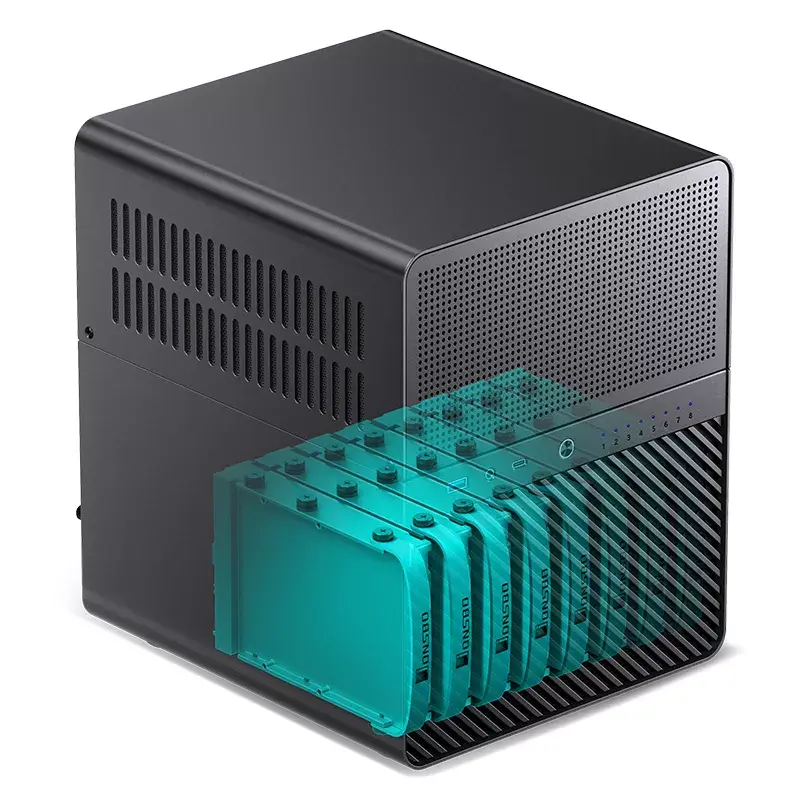PC-korpus Jonsbo N3 Mini Tower Must