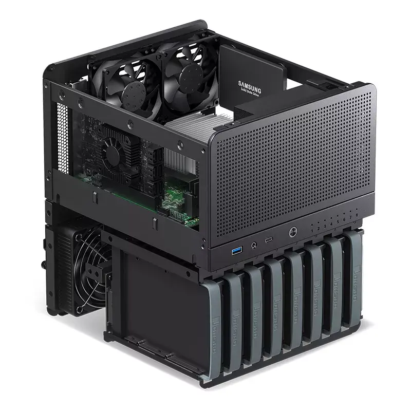 PC-korpus Jonsbo N3 Mini Tower Must